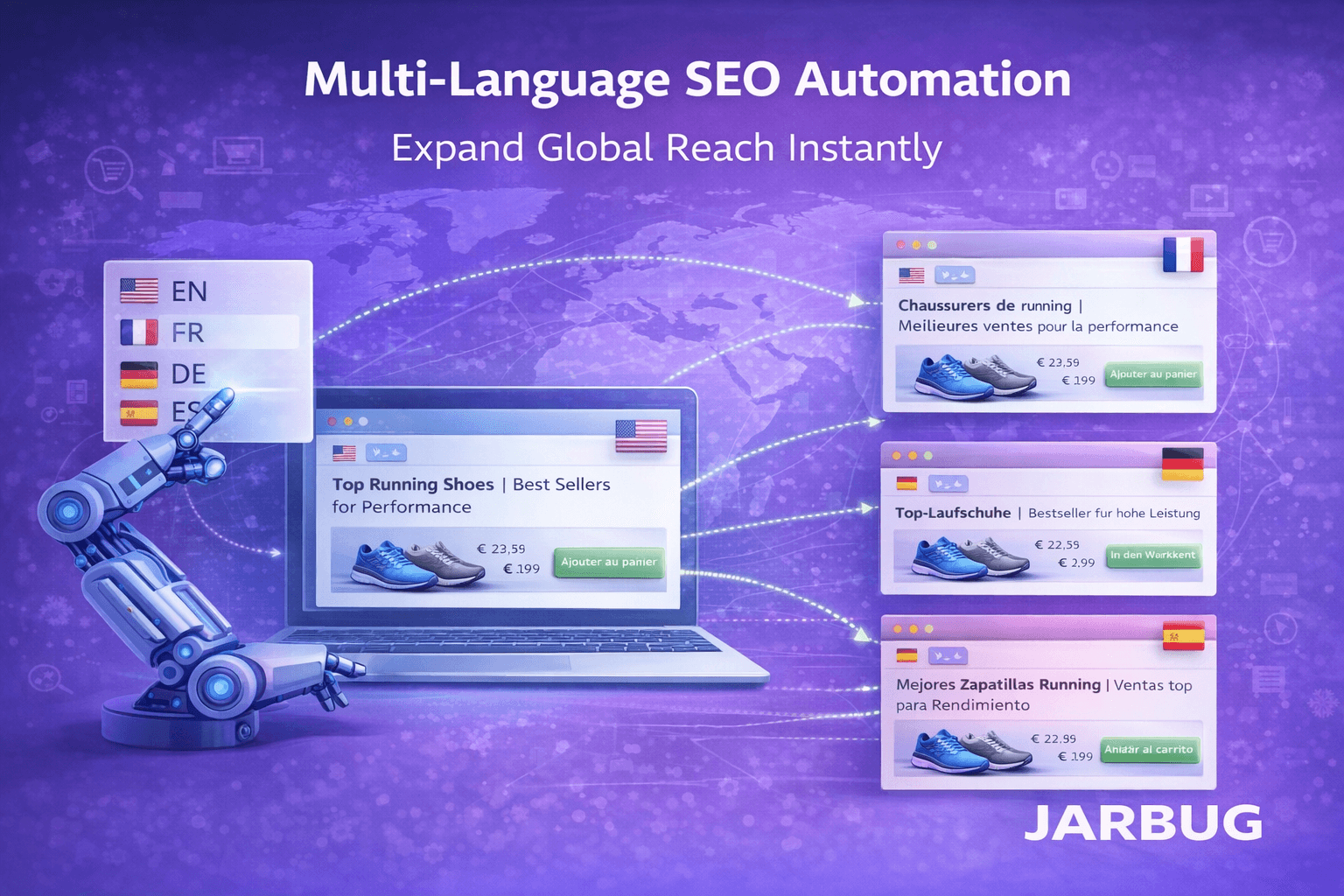 Multi-Language SEO Automation - Expand Global Reach Instantly